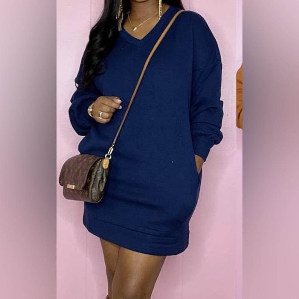 Sweat shirt dress